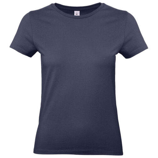 Majica kratki rukavi B&C #E190/women tamno plava L