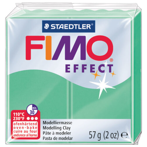 Masa za modeliranje   57g Fimo Effect Staedtler 8020-506 žad zelena!!
