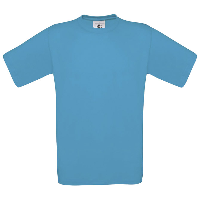 Majica kratki rukavi B&C Exact 150 atol plava S!!