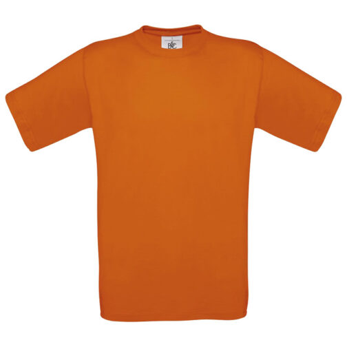 Majica kratki rukavi B&C Exact 150 narančasta S!!
