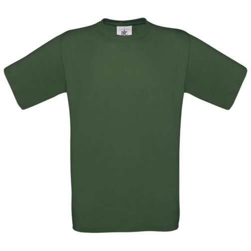 Majica kratki rukavi B&C Exact 150 tamno zelena S!!