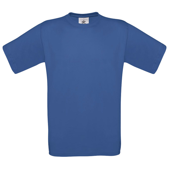 Majica kratki rukavi B&C Exact 150 zagrebačko plava L!!