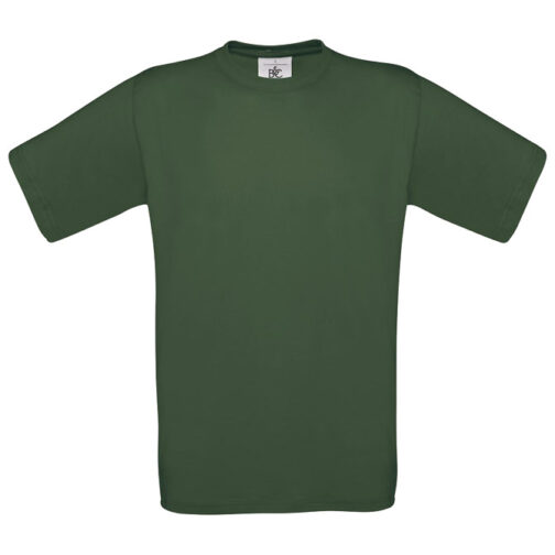 Majica kratki rukavi B&C Exact 190 tamno zelena S!!