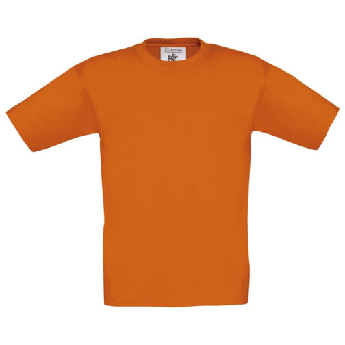 Majica kratki rukavi B&C Exact Kids 150 narančasta 3/4
