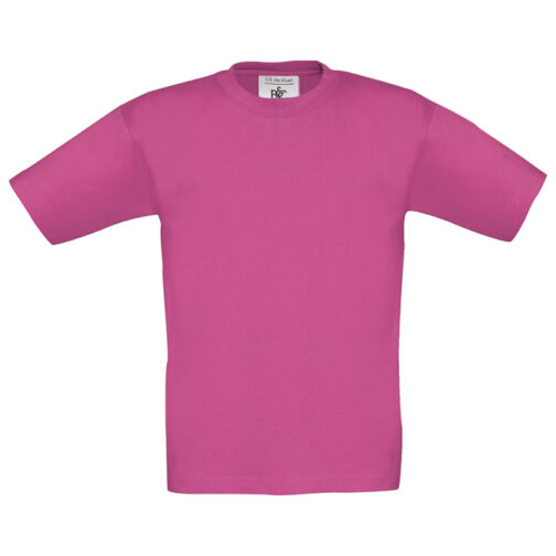 Majica kratki rukavi B&C Exact Kids 150 roza 3/4