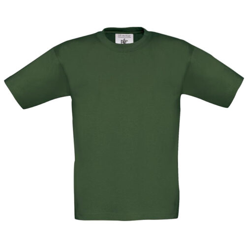 Majica kratki rukavi B&C Exact Kids 150 tamno zelena 12/14