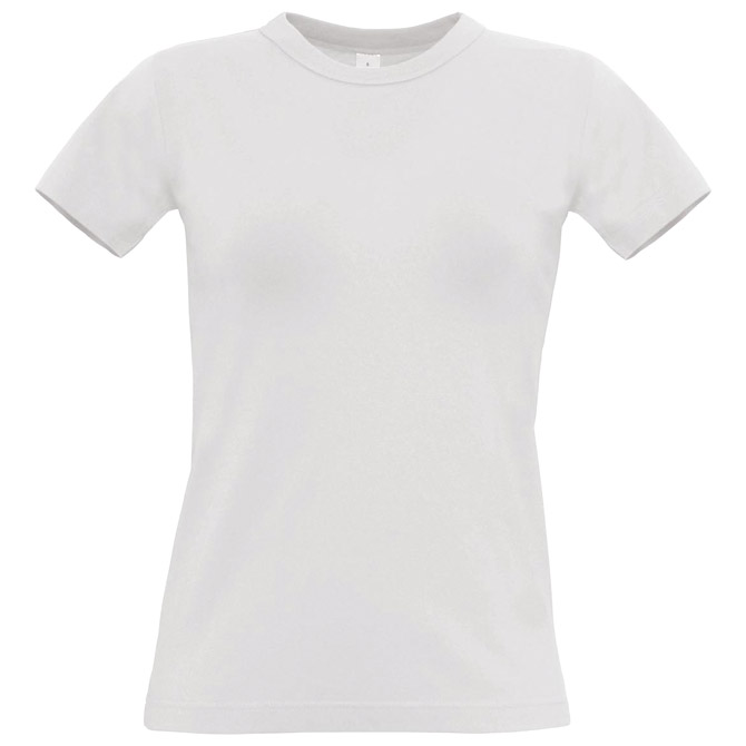 Majica kratki rukavi B&C Exact Women 190 bijela 2XL
