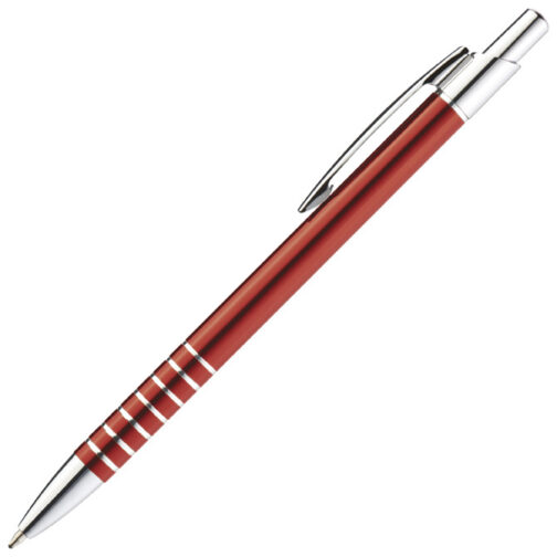 Olovka kemijska metalna slim Itabela crvena