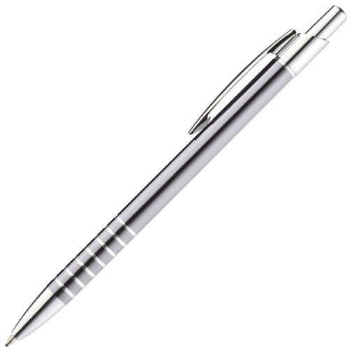Olovka kemijska metalna slim Itabela srebrna