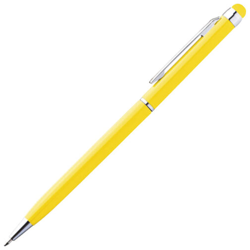 Olovka kemijska metalna+touch pen New Orleans žuta