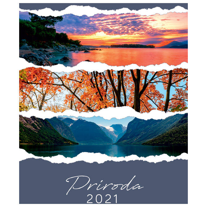Kalendar "Priroda 2022" 13 listova