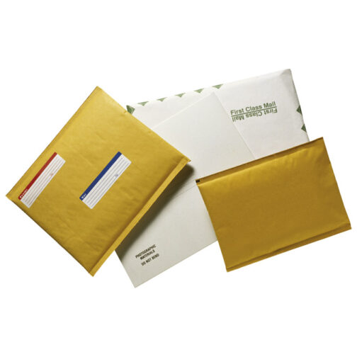 Kuverte sa zračnim jastukom 14x23/12x21cm "B" pk10 Fornax žute