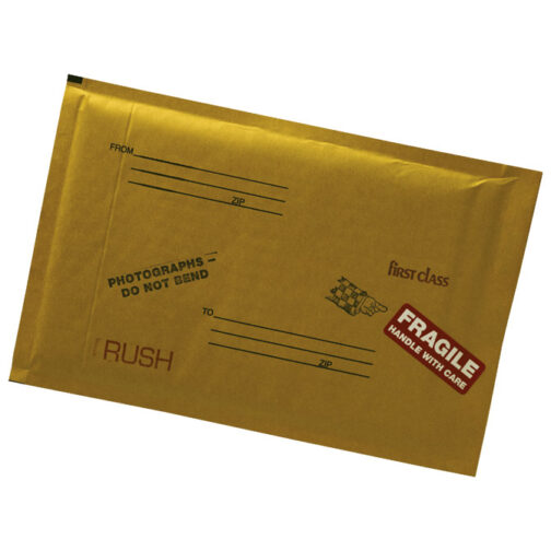 Kuverte sa zračnim jastukom 20x28/18x26cm "D" pk10 Fornax žute