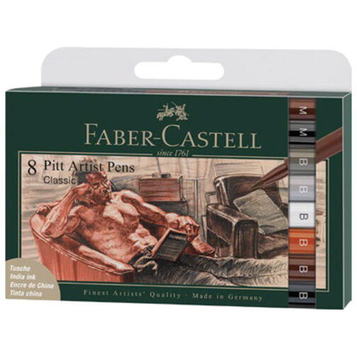 Set Pitt artist pk8 Classic Faber-Castell 167172 blister