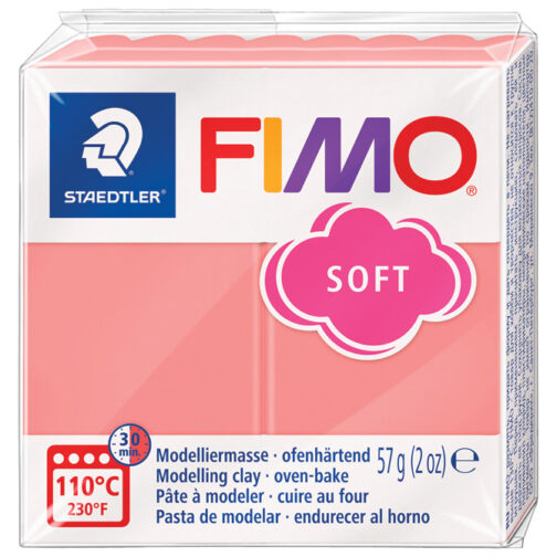 Masa za modeliranje   57g Fimo Soft Staedtler 8020-T20 grejp roza