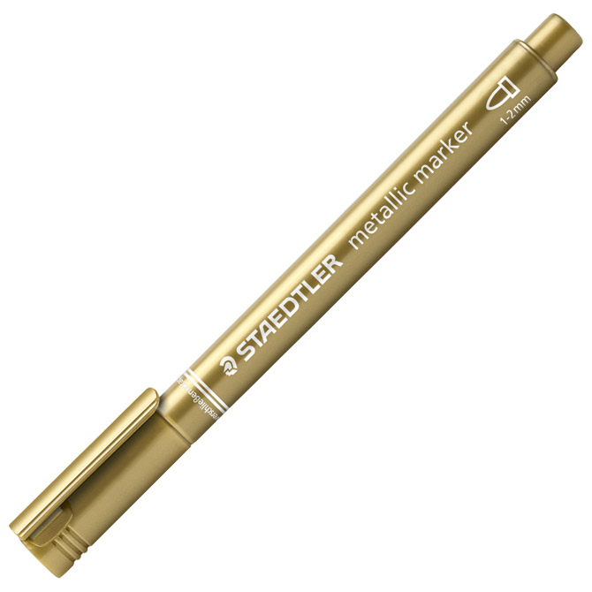 Marker nepermanentni 1-2mm Metallic pen Staedtler 8323-11 zlatni