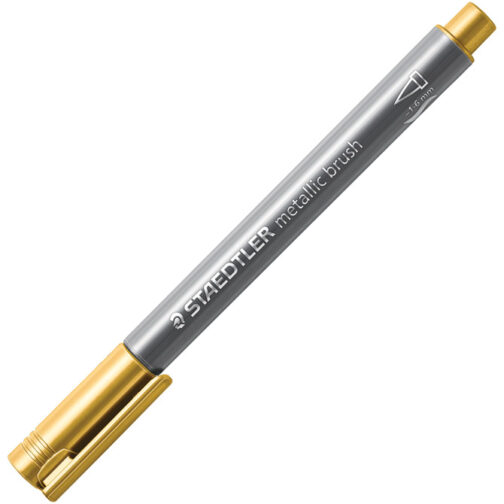 Marker nepermanentni 1-6mm Metallic brush Staedtler 8321-11 zlatni