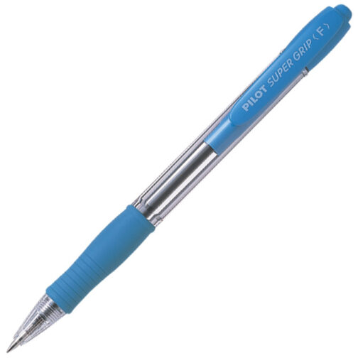 Olovka kemijska Super Grip Pilot BPGP-10R-F-SL svijetlo plava