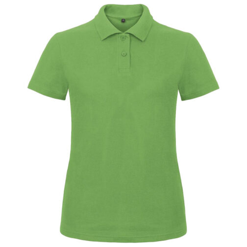 Majica kratki rukavi polo B&C ID.001/women 180g zelena L