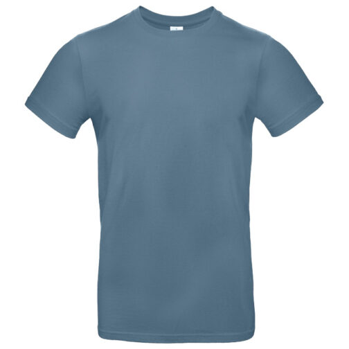 Majica kratki rukavi B&C #E190 kamen plava L
