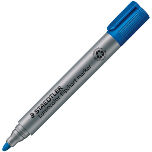 Marker Flipchart 2mm reciklirani Lumocolor Staedtler 356-3 plavi