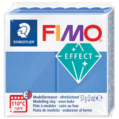 Masa za modeliranje   57g Fimo Effect Metallic Staedtler 8010-31 metalik plava