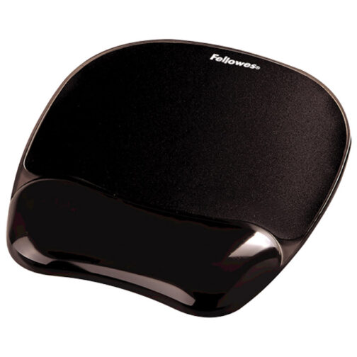 Podloga za miša ergonomska-gel Fellowes 9112101 crna blister PROMO