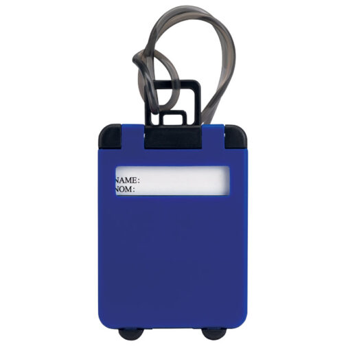 Privjesnica za prtljagu za osobne podatke plava