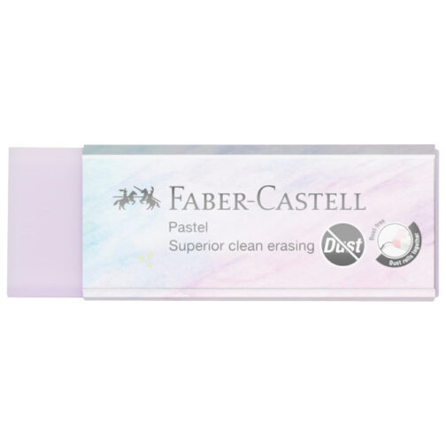Gumica Pastel dust-free Faber Castell 187392 sortirano