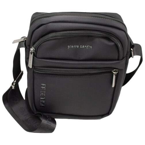 Torba na rame unisex Pierre Cardin 2061 crna
